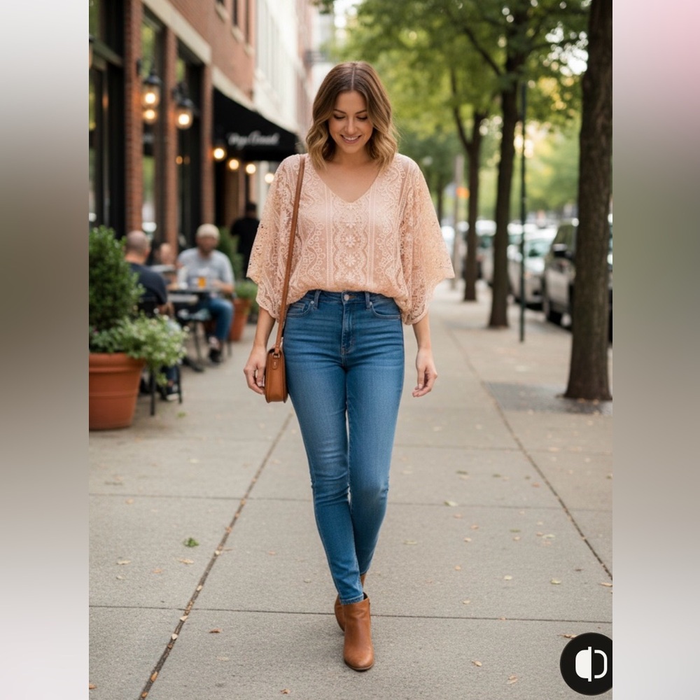 Blush colored top
